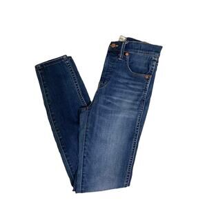 Madewell 10” High Rise Skinny Jeans‎ Size 25T